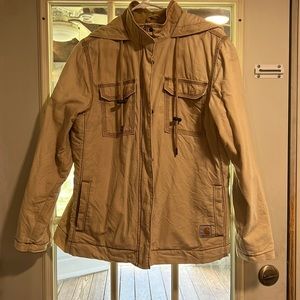 Carhartt Jacket-Womens Medium-Tan